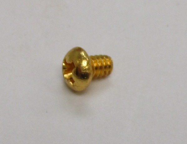 SCREW / PANHD / SELF-CUTTING / 3.5mm x 2.75mm / PREMIER J-1e HUDSON 4-6-4 / GOLD PLATED