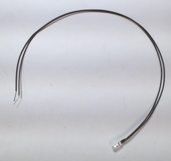 LAMP / 18V / 3mm DIAM x 7.4mm L / DOES NOT HAVE A MOLEX PLUG / ASSORTED LENGTH WIRE / SINGLE LAMP / GRAIN OF WHEAT