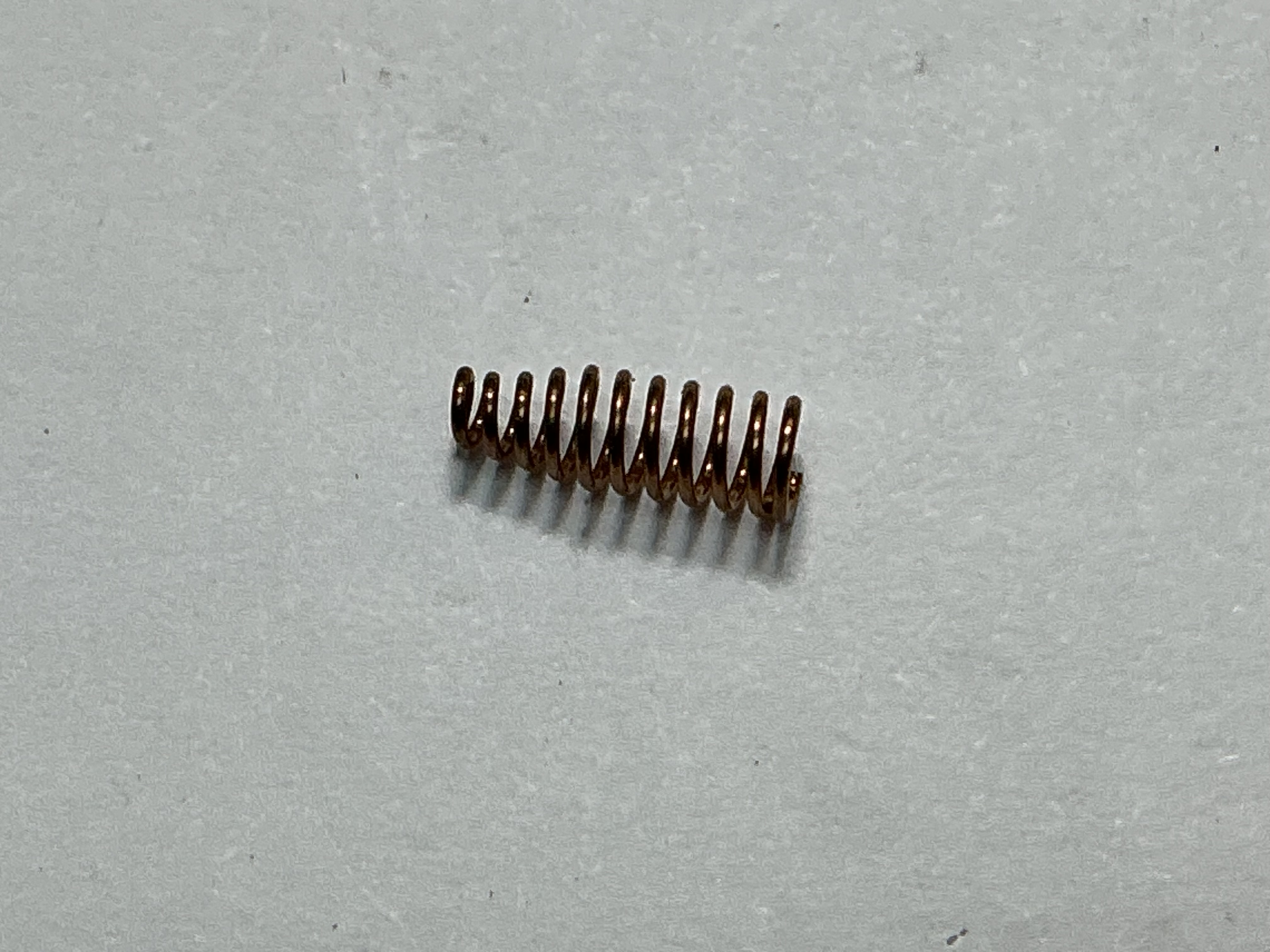 CONTACT SPRING / COPPER / 11mm L / W/O MALE LEAD / INTERIOR LIGHTING / RAILKING & PREMIER DIESELS