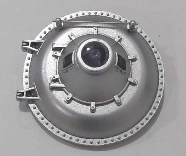 BOILER FRONT / W/LENSES & HANDRAIL / W/O MARS LIGHT / SILVER / #4462 / PREMIER GS-4 4-8-4 