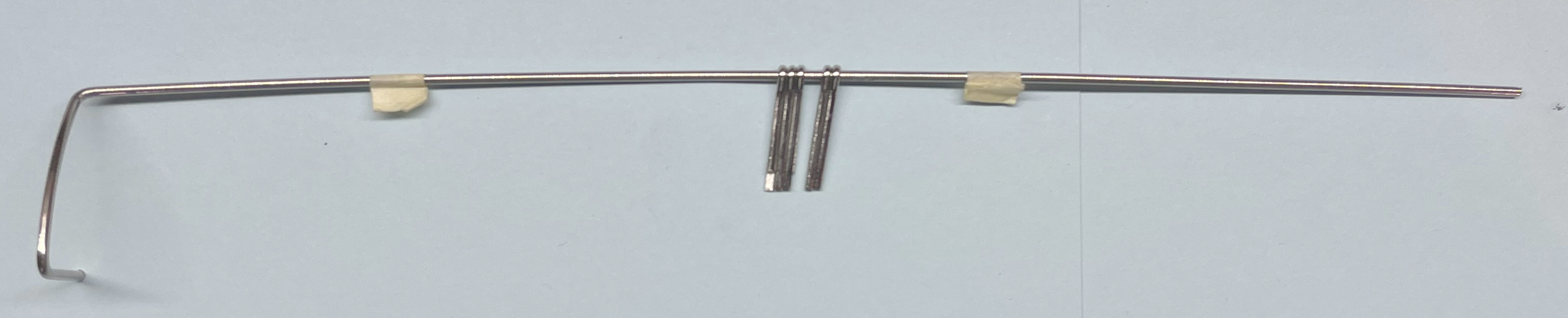 HANDRAIL / BOILER / LH / NICKEL / W/STANCHIONS / TINPLATE STANDARD GAUGE 4696