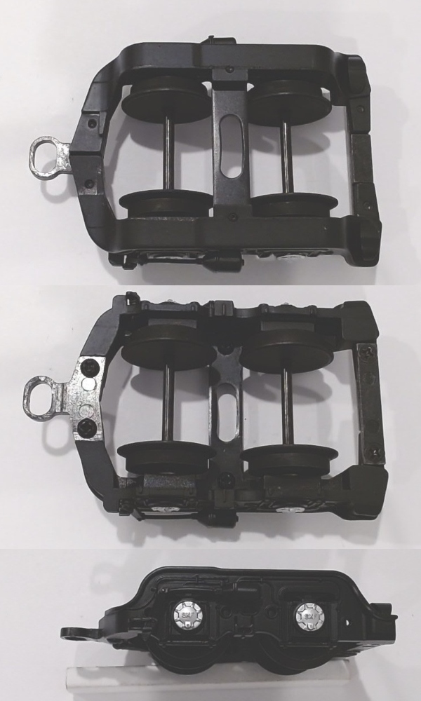 4-WHEEL TRAILING TRUCK / BLACK / PS 2 & 3 / SILVER BEARINGS / PREMIER BIG BOY 4-8-8-4 / PREMIER CHALLENGER 4-6-6-4