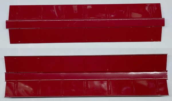 ROOF / DARK RED / TINPLATE STANDARD GAUGE A/F BOXCAR AND STOCK CAR