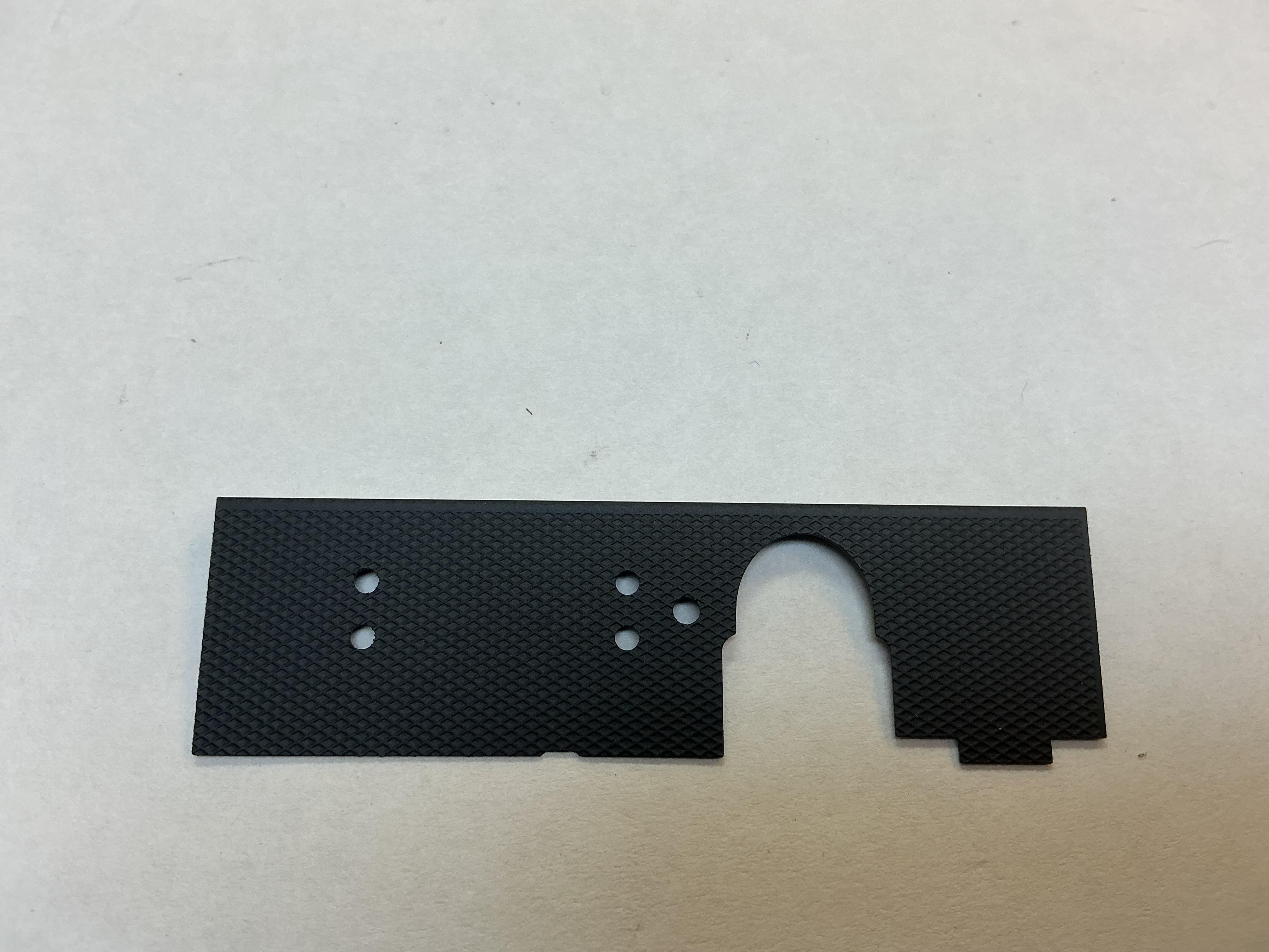 WALKWAY / RUNNING BOARD / LH  FRONT / BLACK / PREMIER CAMELBACK 4-6-0