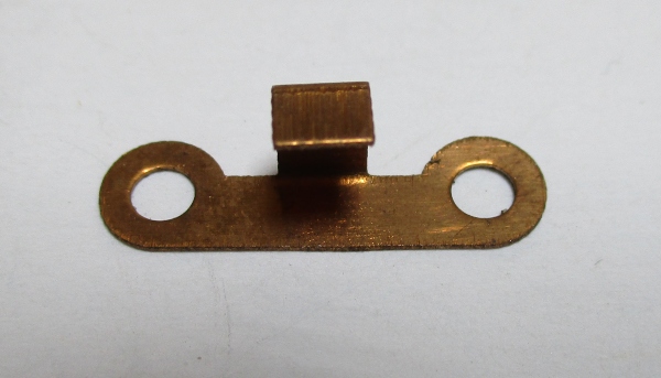 BRACKET / FRONT SCALE COUPLER TENSIONER / 90 DEGREE / BRASS / PREMIER STEAM ENGINES