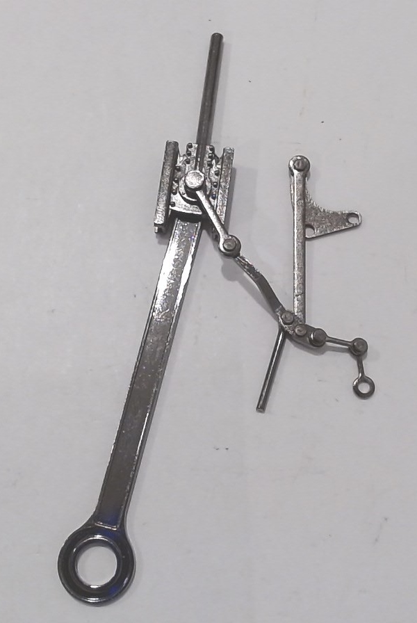 MAIN ROD & CROSSHEAD ASSEMBLY / RH / ROLLER BEARINGS / BLACKENED / PREMIER DREYFUS HUDSON 4-6-4