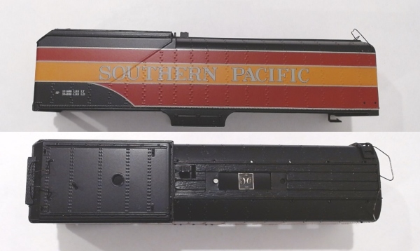 SHELL / TENDER / DIE-CAST / SP #4444 / HO SCALE GS-4 4-8-4