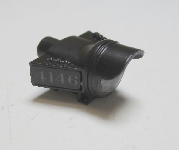 HEADLIGHT HOUSING / W/LENS & NUMBER BOARDS / CAB FRONT / #4146 / PS2 & PS3 / PREMIER CAB FORWARD