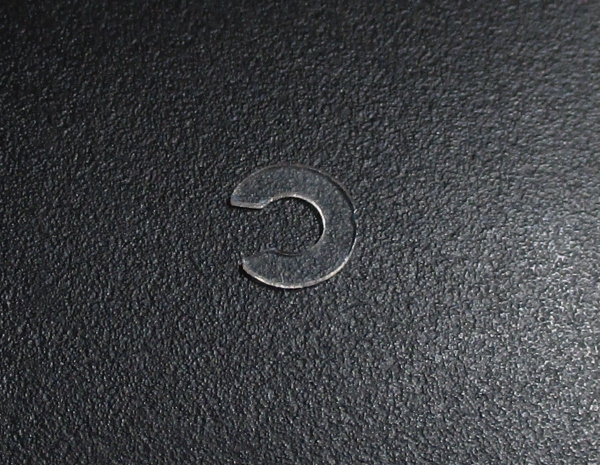 C-CLIP / PLASTIC / CLEAR / 3.2mm I.D. / HO SCALE CAB FORWARD 4-8-8-2