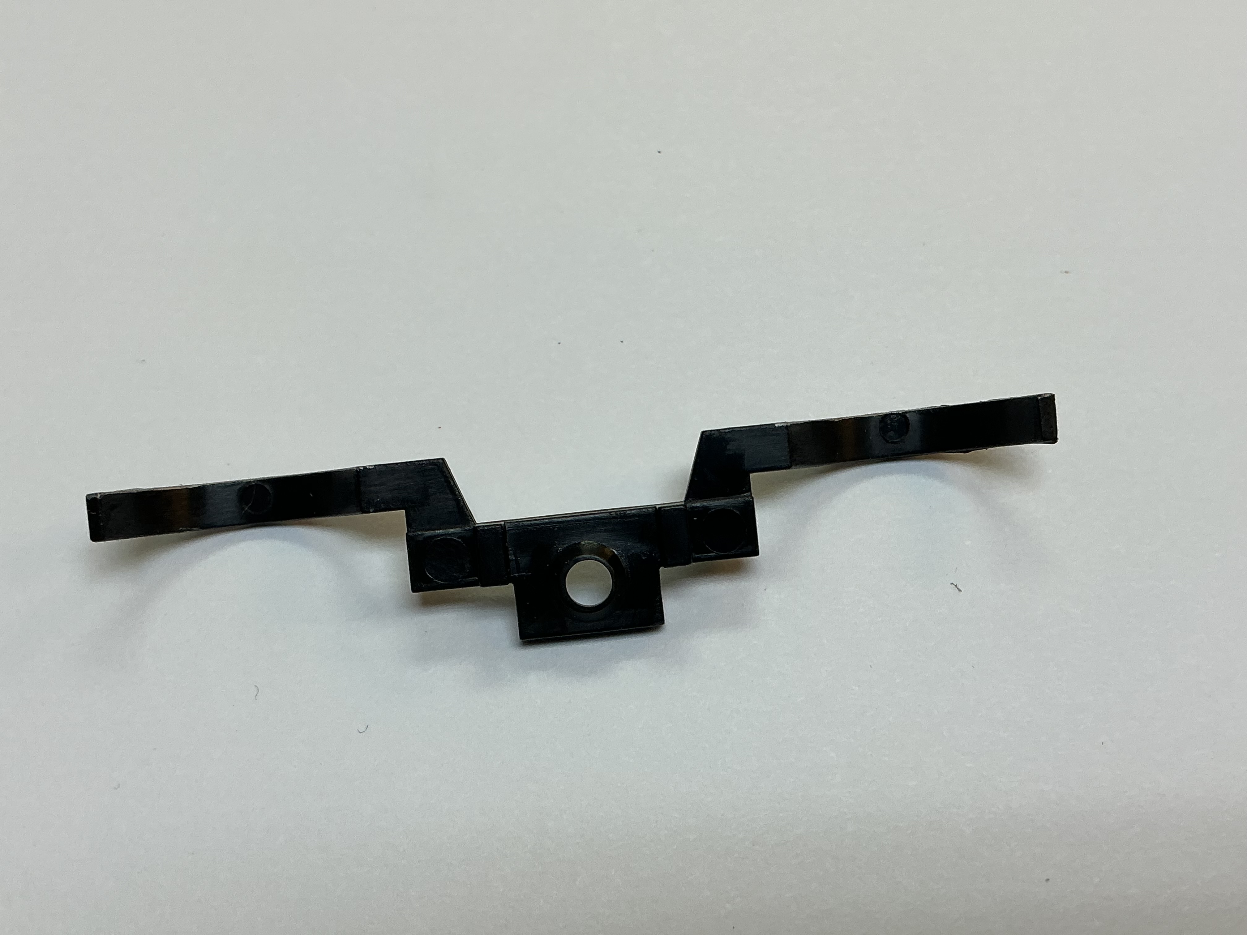 FENDER / 4-WHEEL PILOT TRUCK / LH & RH / BLACK / W/SILVER TRIM /  PREMIER AMERICAN & ESE 4-4-0