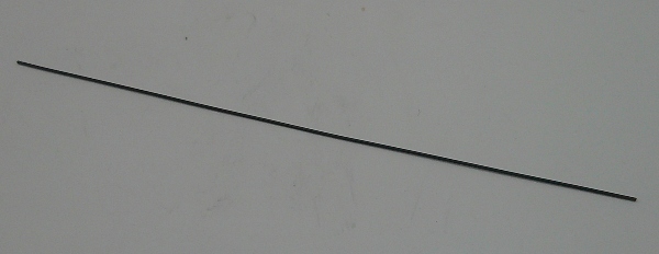 THROTTLE LEVER ROD / BLACK / 79mm L / HO SCALE GS-4 4-8-4