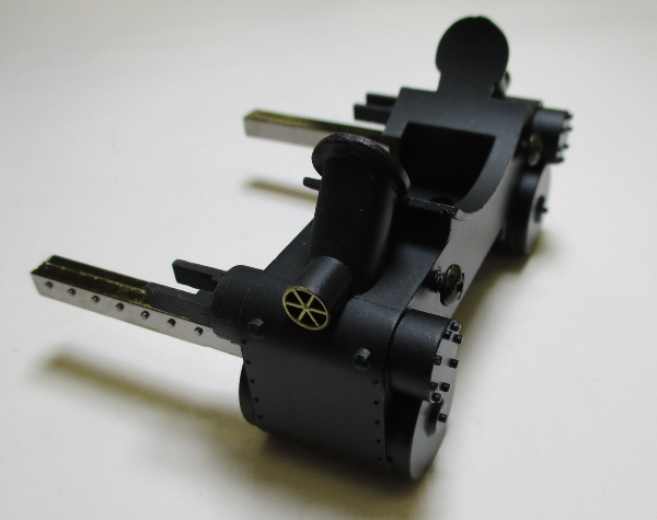 STEAM CHEST / W/CROSSHEAD GUIDES / BRUNSWICK GREEN / PREMIER K-4s 4-6-2