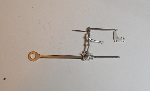 MAIN ROD & CROSSHEAD ASSEMBLY / RH / SATIN NICKEL / PS-3 / PREMIER GREENBRIER 4-8-4