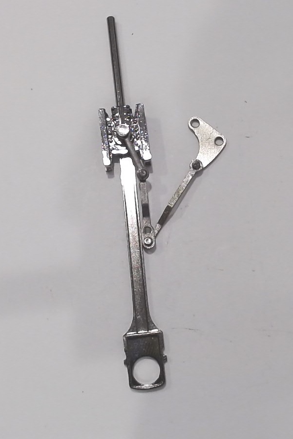 MAIN ROD & CROSSHEAD ASSEMBLY / BLACKENED / LH / PREMIER HEAVY PACIFIC 4-6-2