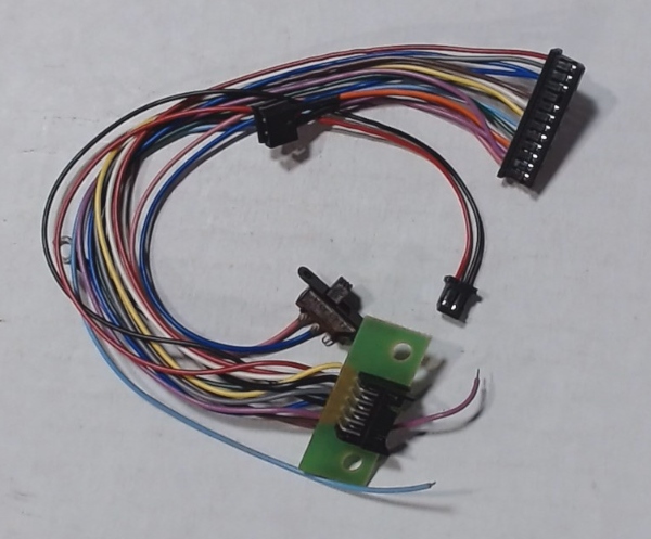 PCB / TETHER CONNECTOR / 10-POSITION / RAILKING & PREMIER STEAM LOCOMOTIVES / PROTOSOUND 2 5VOLT