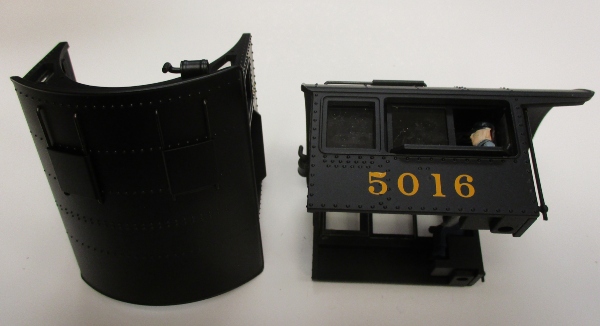 CAB / COMPLETE / W/FIGURES / CAB GLASS / CAB REAR WALL / #5016 / ERIE / PREMIER TRIPLEX 2-8-8-8-2