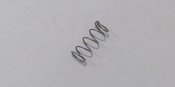 SPRING / COIL / 4.9mm D x 11.8mm H x 0.4mm THICK 