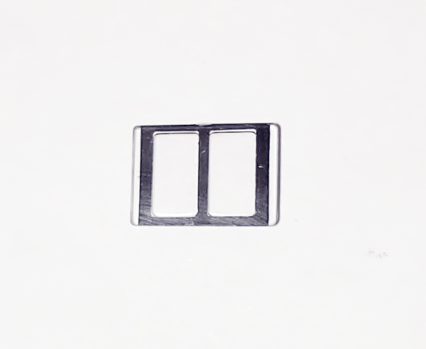 CAB WINDOW / 4-PANE / BLACK TRIM / PREMIER MOHAWK 4-8-2