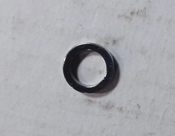 MAIN ROD SPACER / BLACKENED / 10mm O.D. x 7.1mm I.D. x 2.7mm TALL / PREMIER T-1 4-8-4