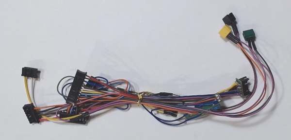 TENDER HARNESS / 10-POSITION / PS2 3V  / 450mm L / RAILKING CHALLENGER 4-6-6-4