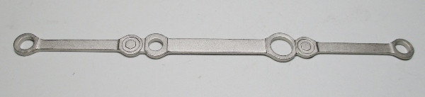 SIDE ROD / 4-AXLE / SATIN NICKEL / PREMIER CAB FORWARD 