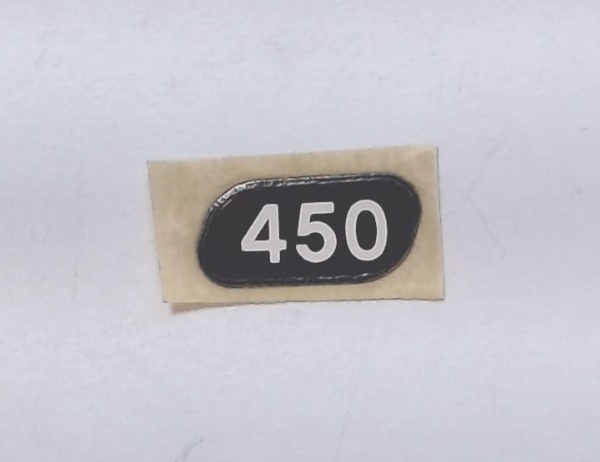 NUMBER BOARD / PAPER / RH / RAILKING F59PH / AMTRAK #450 