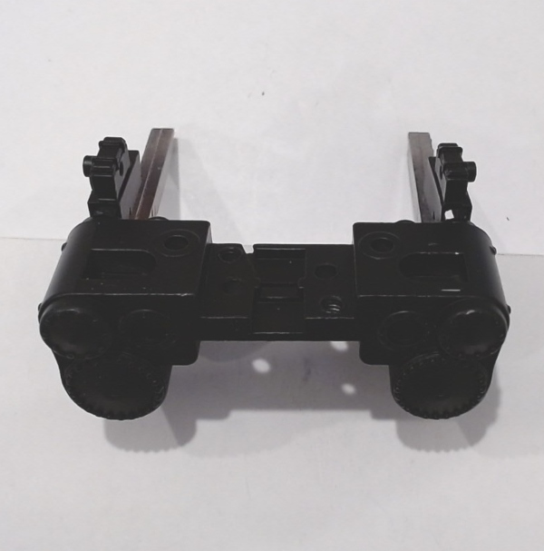 STEAM CHEST / FRONT  & REAR / BLACK / W/BLACKENED CROSSHEAD GUIDES / PS 3 / W/LUBRICATOR LINKAGE / PREMIER ALLEGHENY 2-6-6-6