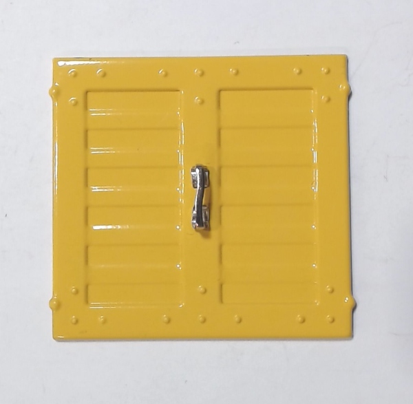 	 DOOR / 514 / BRIGHT YELLOW / WITH NICKEL DOOR HANDLE 