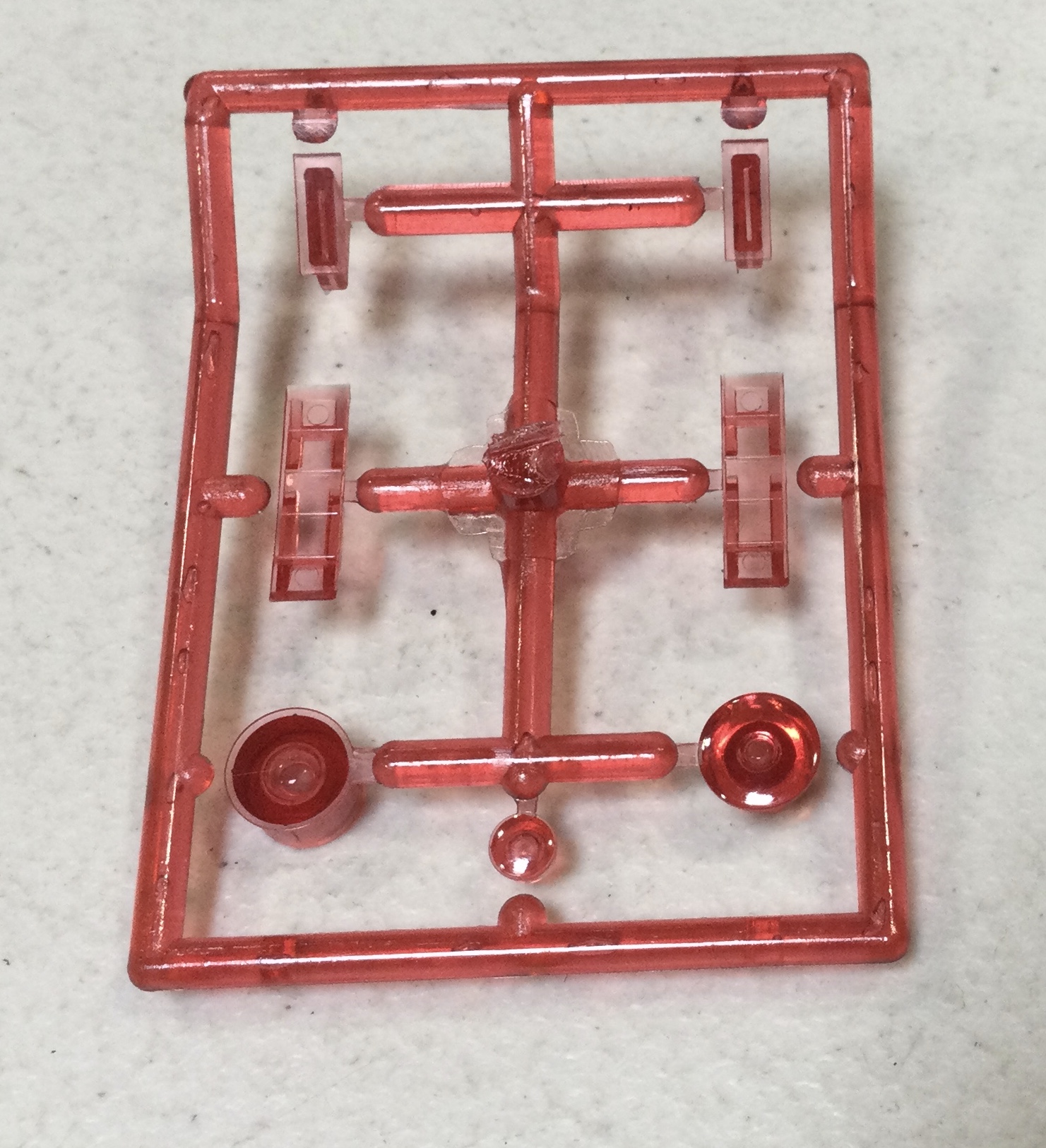 LENS / RED / FRONT / REAR / NUMBER BOARDS / RAILKING ONE GAUGE BIG BOY & CHALLENGER