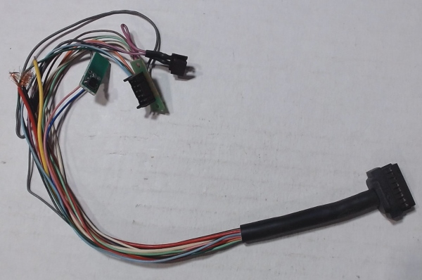 TETHER / STEAM / 16-POSITION / FLAT / 223mm L / PS 2-5V / PREMIER 3-TRUCK & 4-TRUCK SHAY