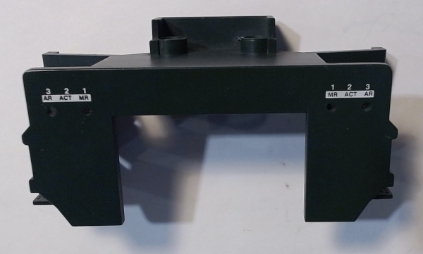 PILOT / FIXED / GREEN W/WHITE STEP STRIPED / RAILKING ONE GAUGE DASH-8