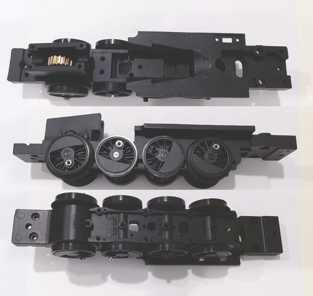 DRIVE BLOCK / 4-AXLE / REAR / BLACKENED RIMS / PS 2 / PREMIER Y-6b & Y-3 2-8-8-2