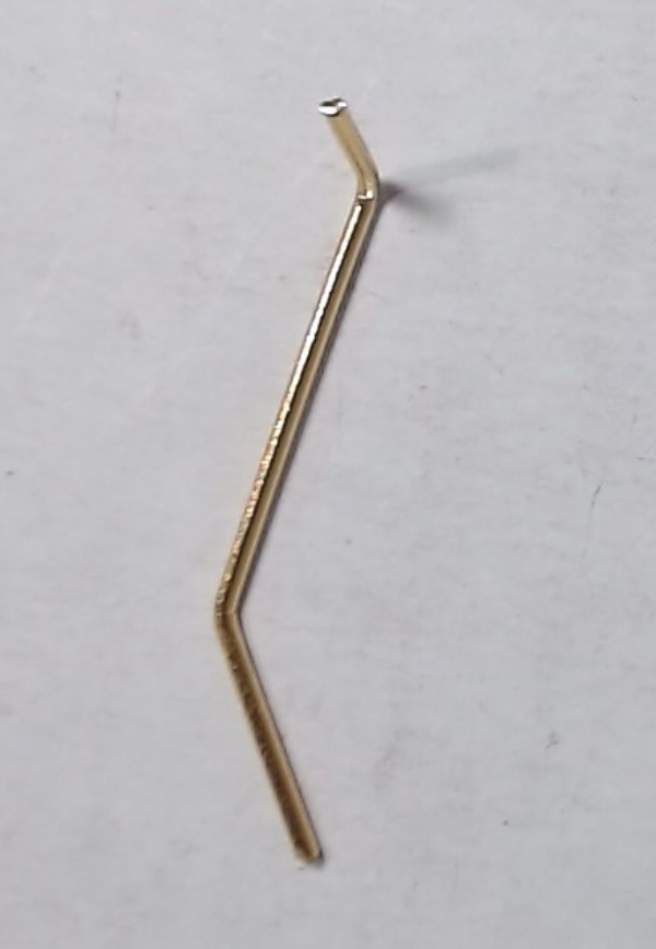 GRAB IRON / RH FRONT / BOILER TO COW CATCHER / BRASS / PREMIER 4-4-0 AMERICAN