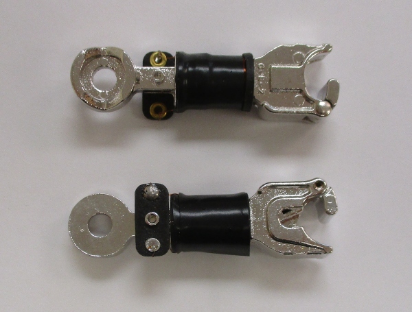 PROTO-COUPLER / LONG / 51.1mm OVERALL / PLATINUM & BLACK / PREMIER J-1e HUDSON 4-6-4