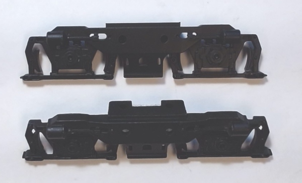 SIDE FRAME / 2-AXLE / LH or RH / BLACK / BOTTOM MOUNT / PS 2 / RAILKING SW-1500