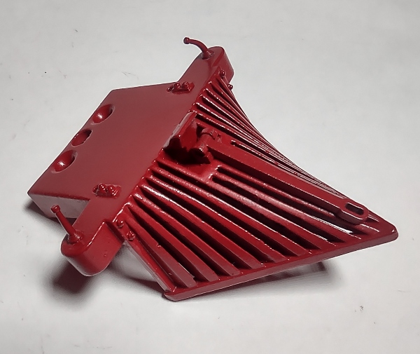 PILOT / COWCATCHER / RED / RED STANCHIONS / NO POLE / PREMIER AMERICAN 4-4-0