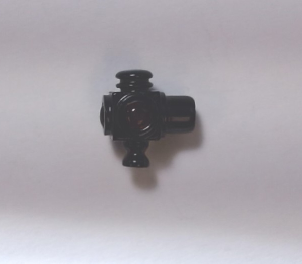 MARKER LIGHT HOUSING / RH / BLACK W/RED & GREEN LENS / PREMIER MADISON OBSERVATION CAR