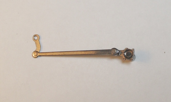 ECCENTRIC ROD ASSEMBLY / LH / BLACKENED / PREMIER 0-6-0 SWITCHER