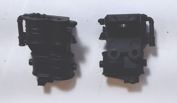 AIR PUMP / BLACK / WESTINGHOUSE CROSS COMPOUND TYPE / PREMIER SANTA FE HUDSON 4-6-4