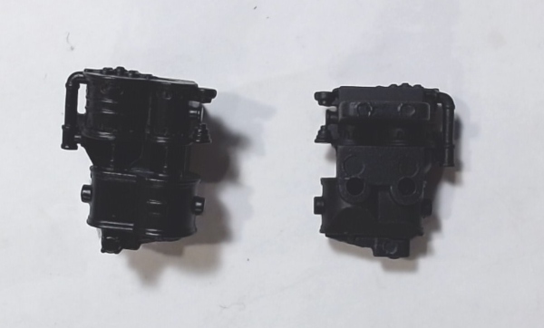 AIR PUMP / BLACK / WESTINGHOUSE CROSS COMPOUND TYPE / PREMIER 4-TRUCK SHAY