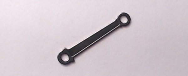 SIDE ROD / BLACKENED / 1st & 2nd DRIVER / FRONT & REAR / HO SCALE BIG BOY 4-8-8-4