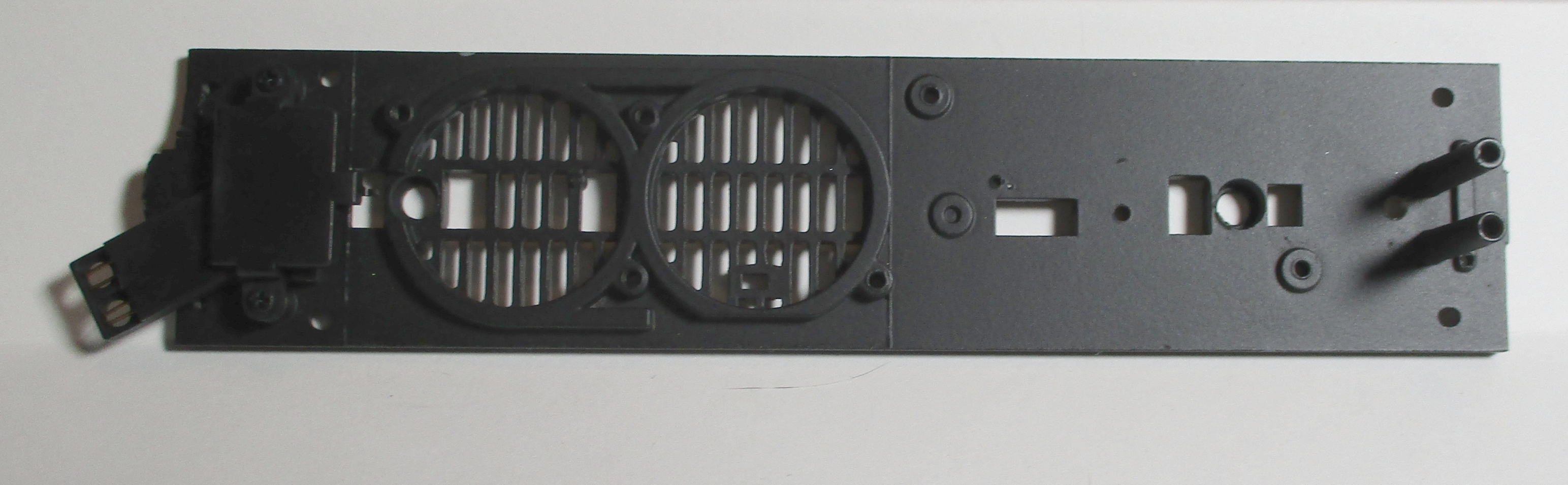 TENDER FLOOR / DIE-CAST / BLANK / W/DRAWBAR / HO SCALE N&W J CLASS 4-8-4