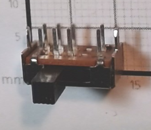 SWITCH / DIRECTION / 90 DEGREE MOUNT / RAILKING BUMP-N-GO TROLLEY