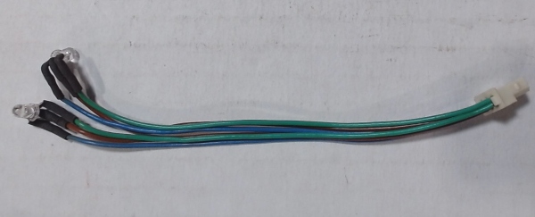 LED / BI-POLAR RED & GREEN / TWO 3mm D x 5.2mm L / 3-LEG / W/MOLEX 3-POS CONNECTOR / PREMIER GG-1 / RAILKING ONE GAUGE GG-1