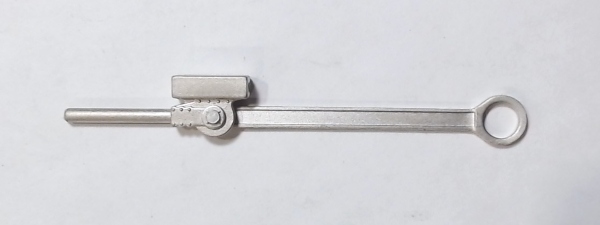 MAIN ROD & CROSSHEAD ASSEMBLY / LH / SATIN SILVER / RAILKING MOHAWK  