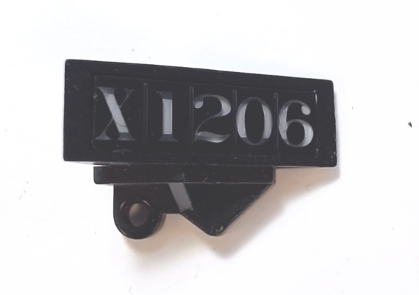 NUMBER BOARD HOUSING / LH / BOILER FRONT / #X1206 / RAILKING ONE GAUGE CHALLENGER 4-6-6-4