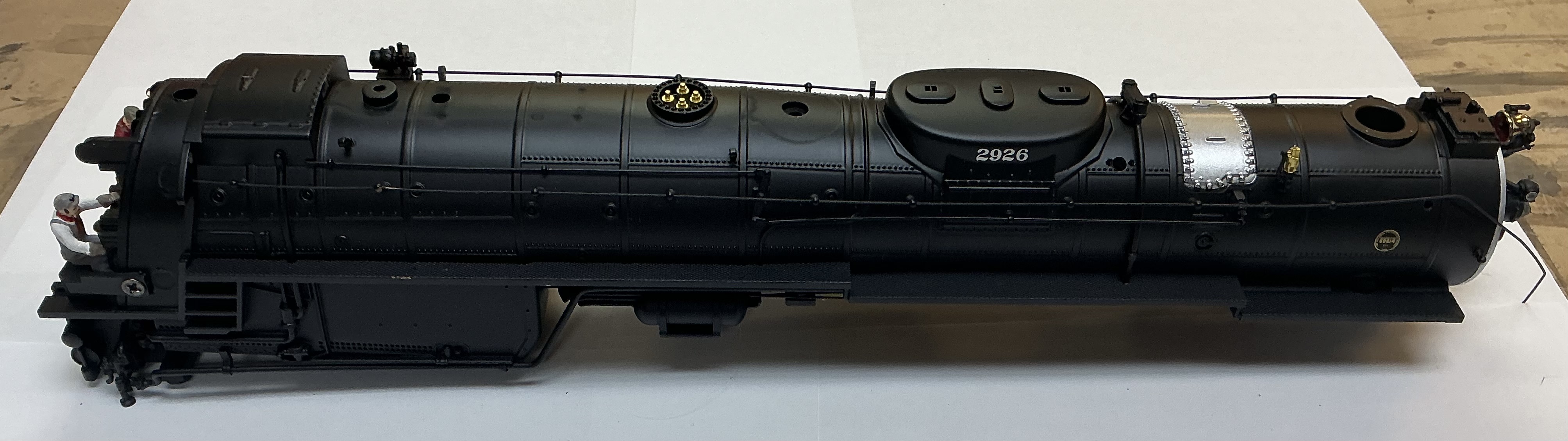 SHELL / BOILER / W/O CAB, SMOKE STACK, STEAM DOME & PIPES / #2926 / PREMIER ATSF NORTHERN 4-8-4
