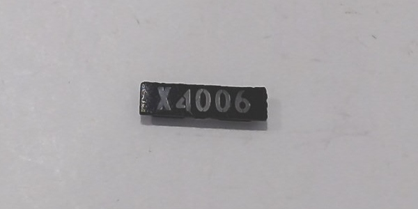 NUMBER BOARD / LH & RH / UP #X4006 / PS 2 & 3 / PREMIER BIG BOY 4-8-8-4