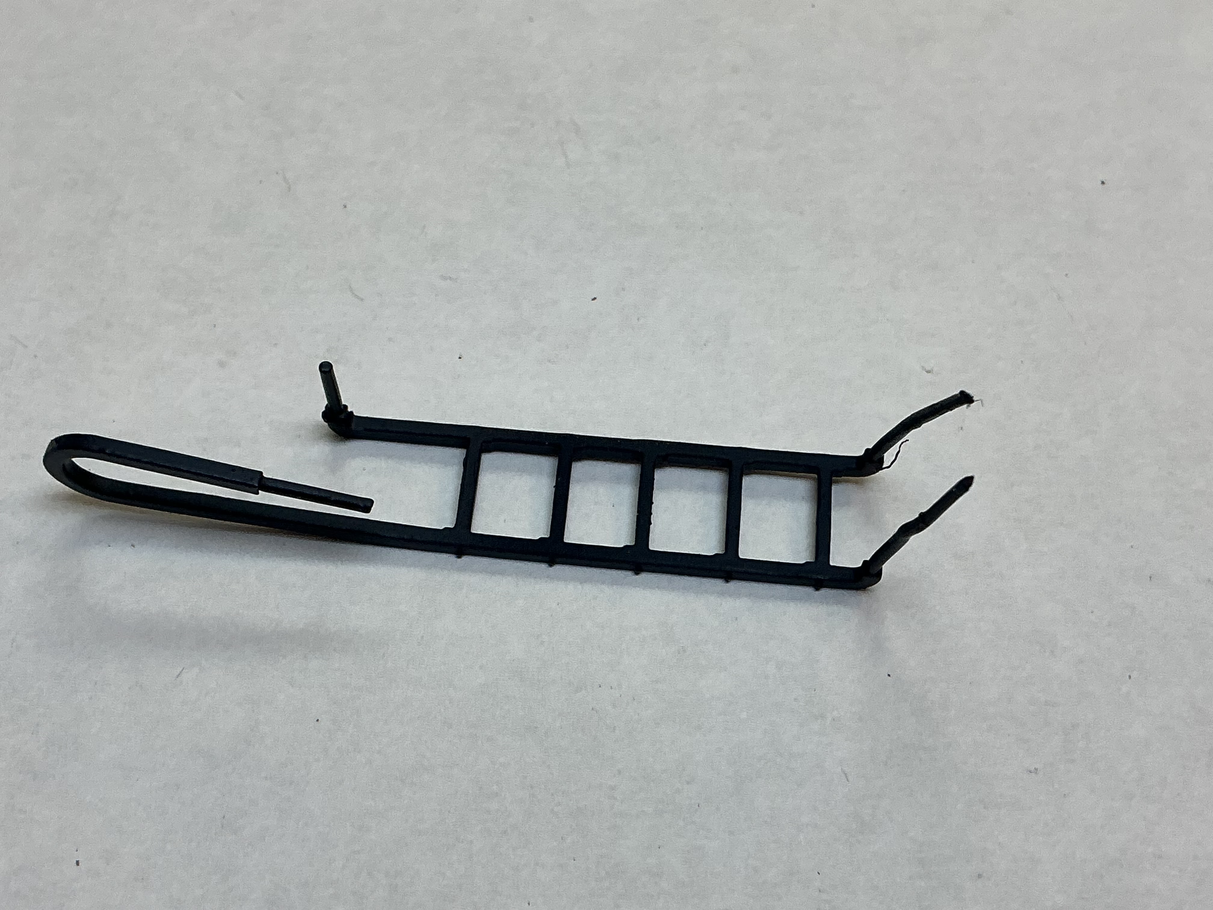 LADDER / 7-RUNG / BLACK / TENDER REAR / PS 2 / PREMIER ATSF NORTHERN 4-8-4