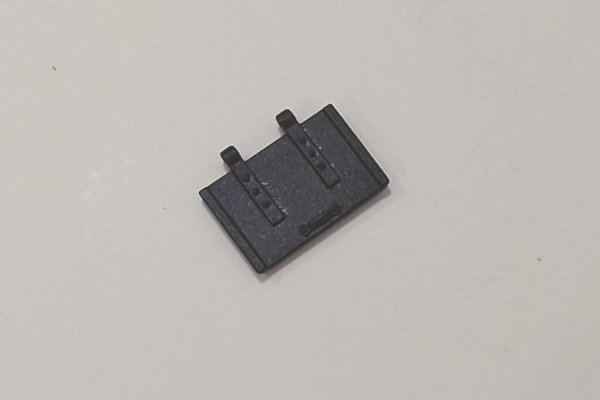 WATER HATCH / BLACK / W/O HINGE / CENTER / TENDER / PS 2 & 3 / PREMIER CLASS A 2-6-6-4 